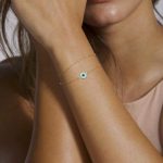 Dainty Gold Bracelets for Women, 14K Gold Filled Adjustable Layered Bracelet Cute Evil Eye Oval Chain Pearl Bar Turtle Gold Bracelets for Women Jewelry - Image 4